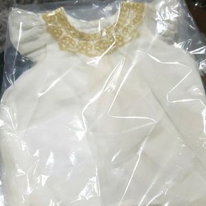 H&M baby girl white dress